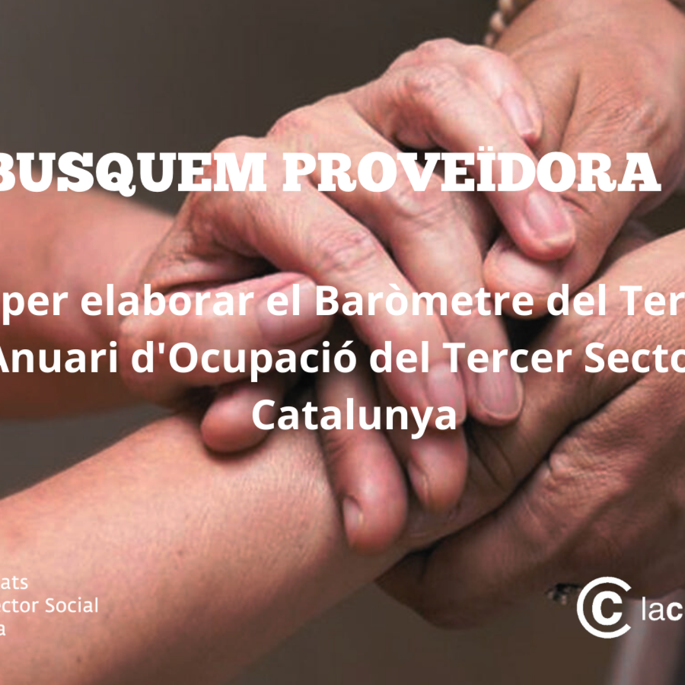 Cerquem proveïdora: Baròmetre i Anuari del Tercer Sector Social de Catalunya