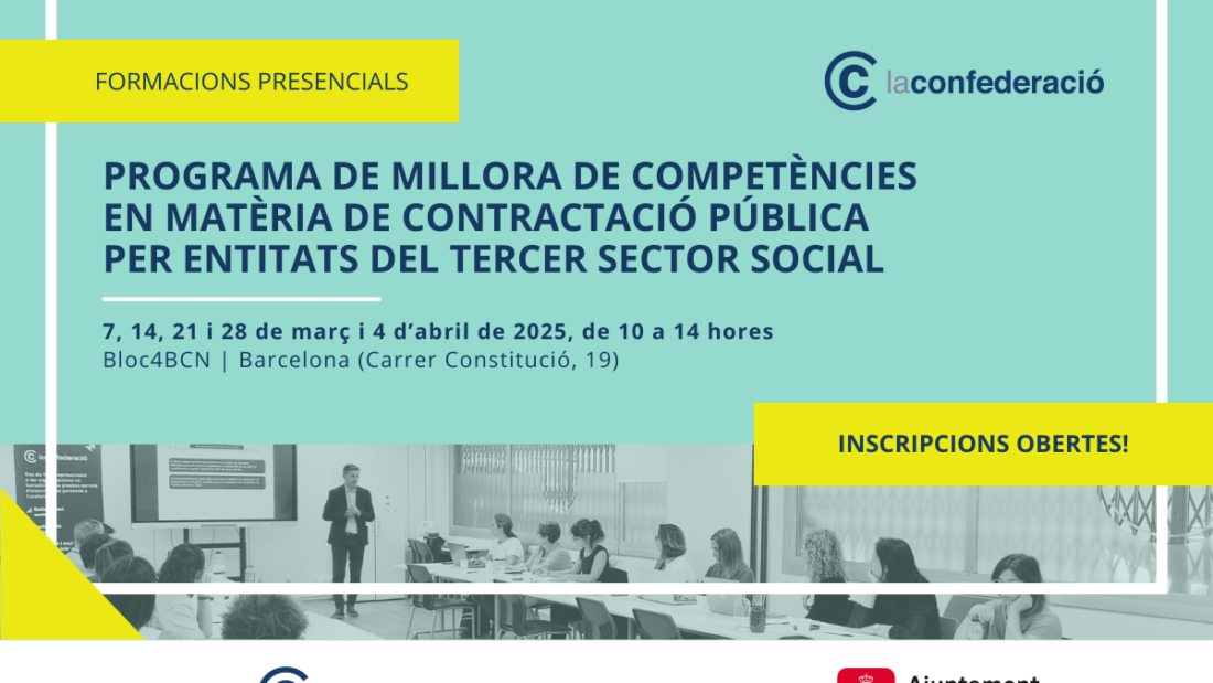Cartel·la Curs Contractació 2025