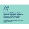 Propostes del Tercer Sector Social davant les eleccions al Parlament de Catalunya 14F2021